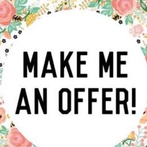 OPEN TO REASONABLE OFFERS!